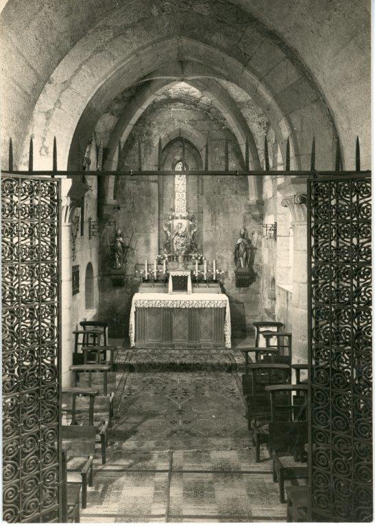 Photographie ancienne de la Basilique Notre-Dame de Fribourg